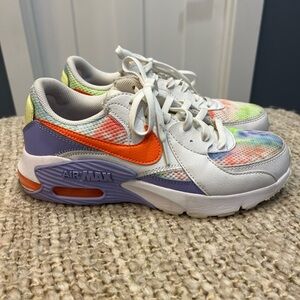 Nike Air Max Excee DD9671 900 Tie Dye Casual Sneakers Women's Size 8